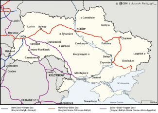 Połączenia TEN-T na Ukrainie