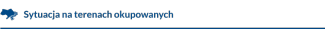 Sytuacja na terenach okupowanych