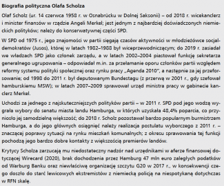 Biografia polityczna Olafa Scholza