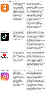 The most popular online platforms and social networks in Russia-2