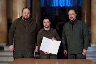 Prezydent Zełenski z wnioskiem o członkostwo w UE