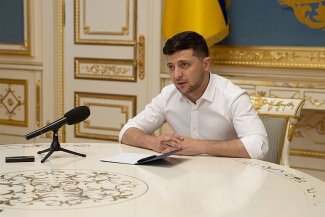 President Volodymyr Zelensky