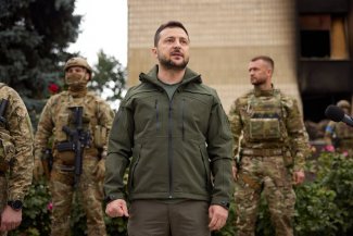 źródło: wikicommons prezydent Wołodymyr Zełensk