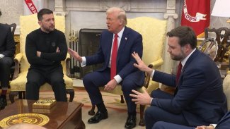 Donald Trump i Wołodymyr Zełenski
