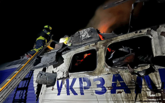 On September 13, Russian drones struck Yahodyn, just across the border with Poland, damaging the locomotive of a Kyiv–Warsaw train and a fuel station near the border crossing.