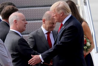 Kent Logsdon, Donald Trump, Olaf Scholz