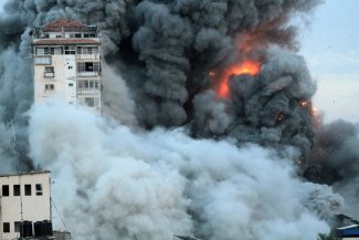 Damage in Gaza Strip during the October 2023 Damage in Gaza Strip during the October 2023