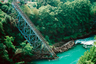 Bridge on Neretva river Bridge on Neretva river