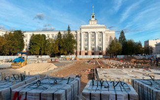 Реконструкция Советской площади в Уфе