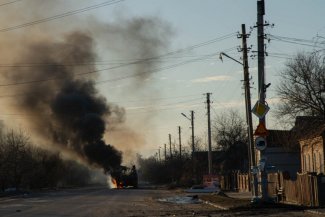 Rosyjski atak na Ukrainę