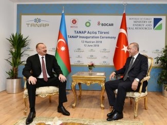 Ilham Alijew i Recep Tayyip Erdoğan
