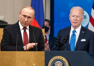 Joe Biden and Wladimir Putin