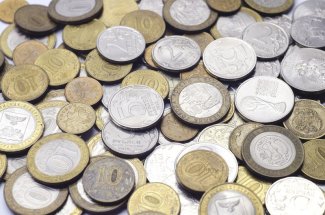 Zdjęcie pokazuje rosyjskie ruble