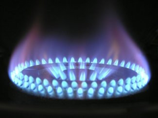 the picture shows a gas burner
