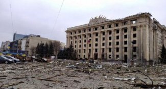 Charków; Rosyjski atak na Ukrainę; fot. Nexta