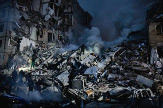War devastation in Ukraine