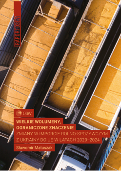 Okładka raportu Wielkie wolumeny, ograniczone znaczenie