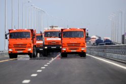 Otwarcie mostu z Rosji na Krym Otwarcie mostu z Rosji na Krym