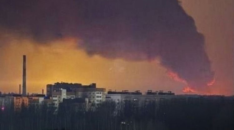 Ukraine strikes Russian fuel terminals on the Baltic coast. Day 1497 of the war