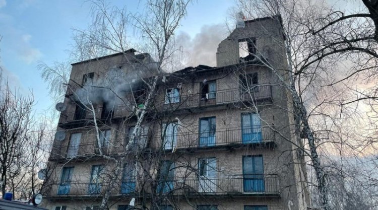 War demage in Ukraine