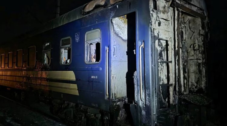 Massive Russian attacks on railway infrastructure. Day 1476 of the war