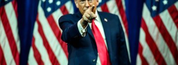 Zdjęcie przedstawia Donalda Trumpa 