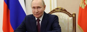 Zdjęcie przedstawia Władimira Putina 
