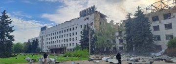 War devastation in Ukraine