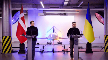 Volodymyr Zelenskyy and Mette Frederiksen Inspected Ukrainian Long-Range Drones Procured with Denmark's Support