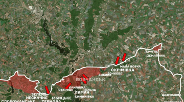 Rosja rozszerza kontrolowany obszar wokół Wołczańska. 1525. dzień wojny