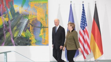 Joe Biden i Angela Merkel