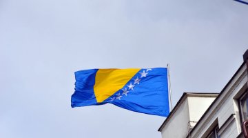 Flaga Bośni i Hercegowiny