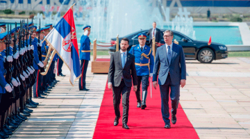 Jakov Milatović, Aleksandar Vučić