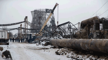 Дарницька ТЕЦ після російських ударів