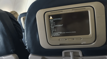 In flight system Linux bootup