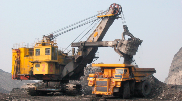 Погрузка угля в Междуреченске