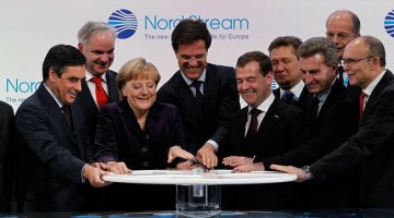 Opening Ceremony of the Nord Stream Pipeline