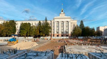 Реконструкция Советской площади в Уфе