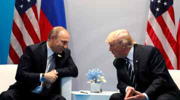 Vladimir Putin and Donald Trump