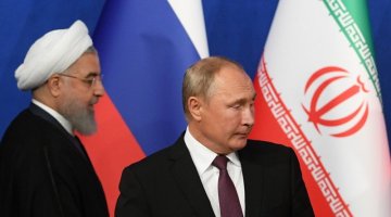 Hassan Rouhani i Władimir Putin