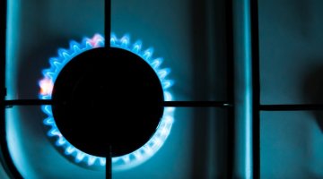 the picture shows a gas burner