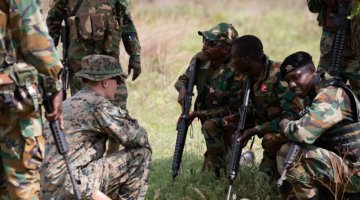 training during African Lion 2023