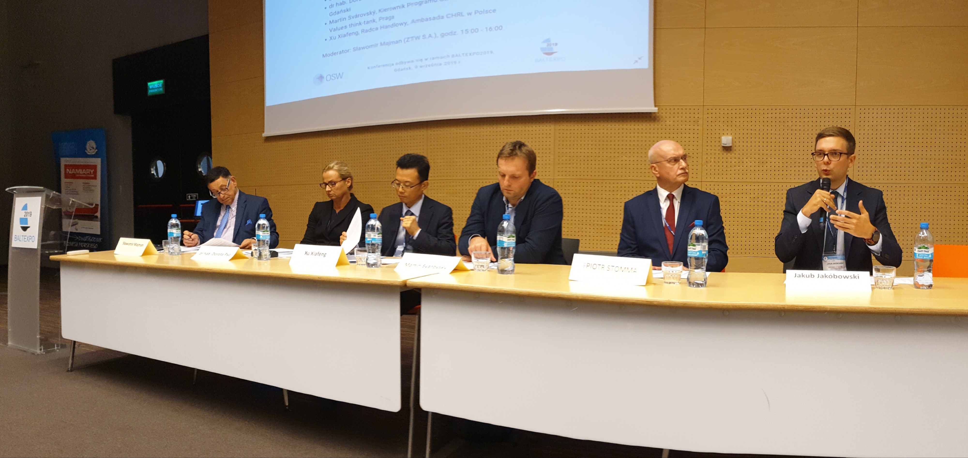 Paneliści podczas konferencji BALTEXPO2019
