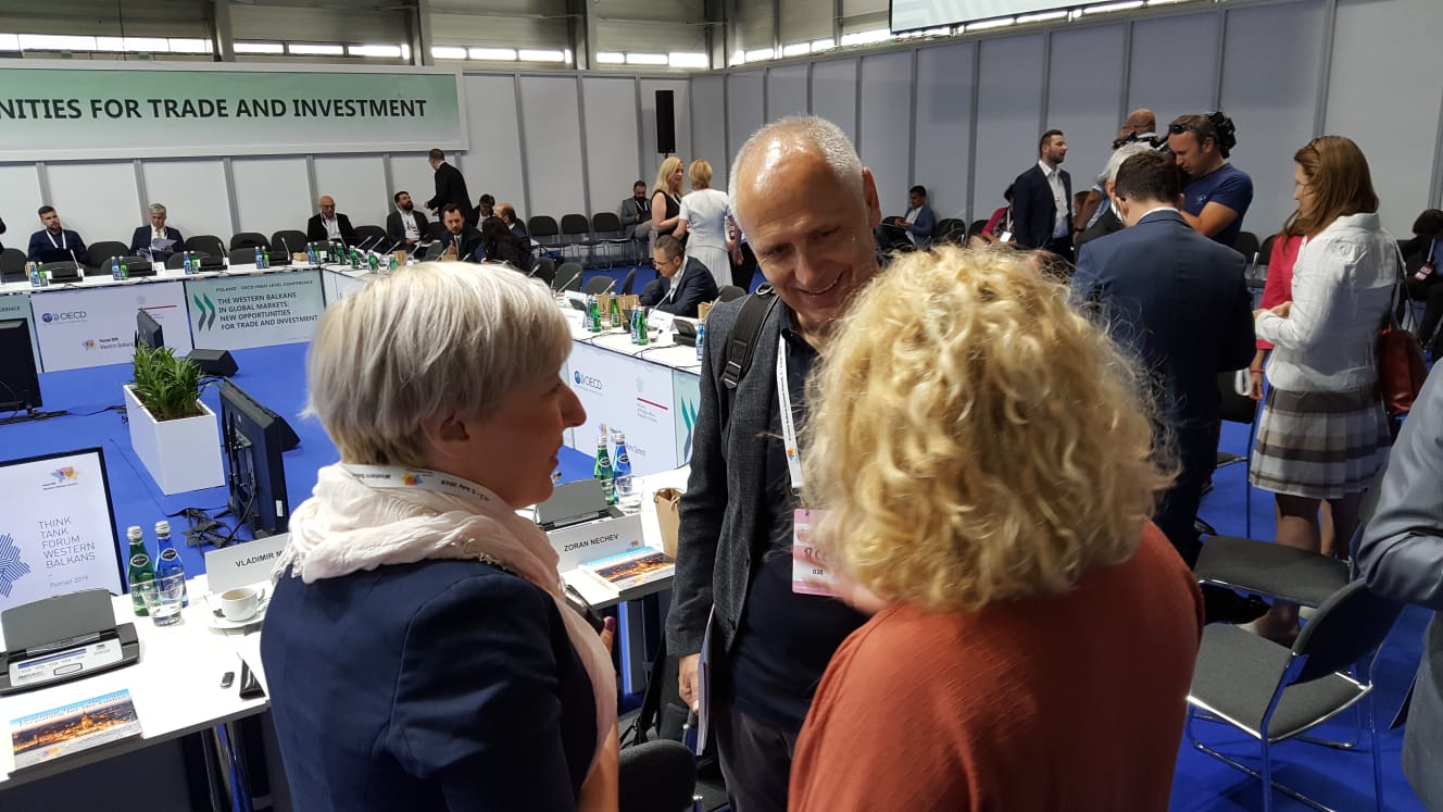The informal debate (2): OSW' Senior Fellow Marta Szpala (first from left)